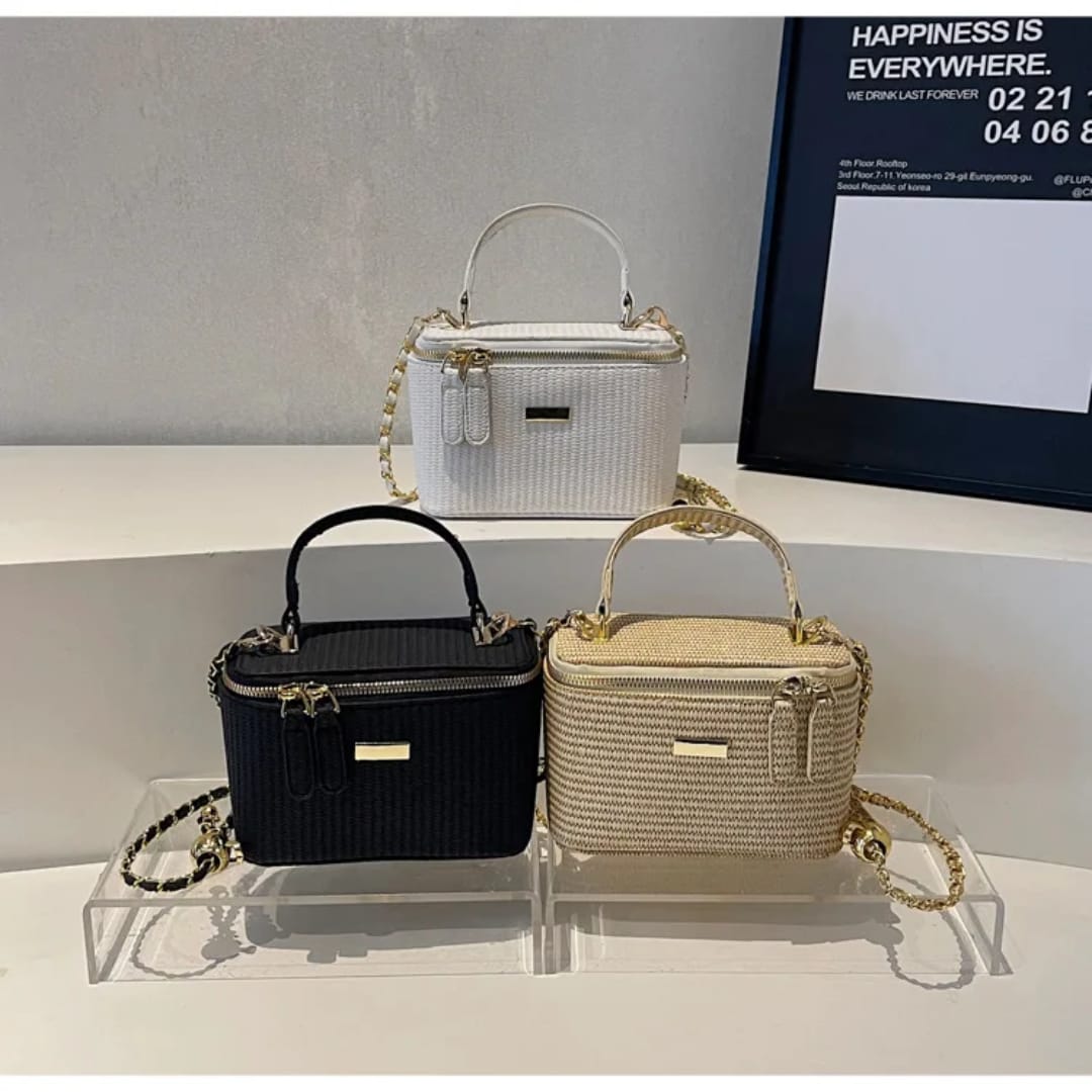 Bolso de Mano Cuadrado - Vintage