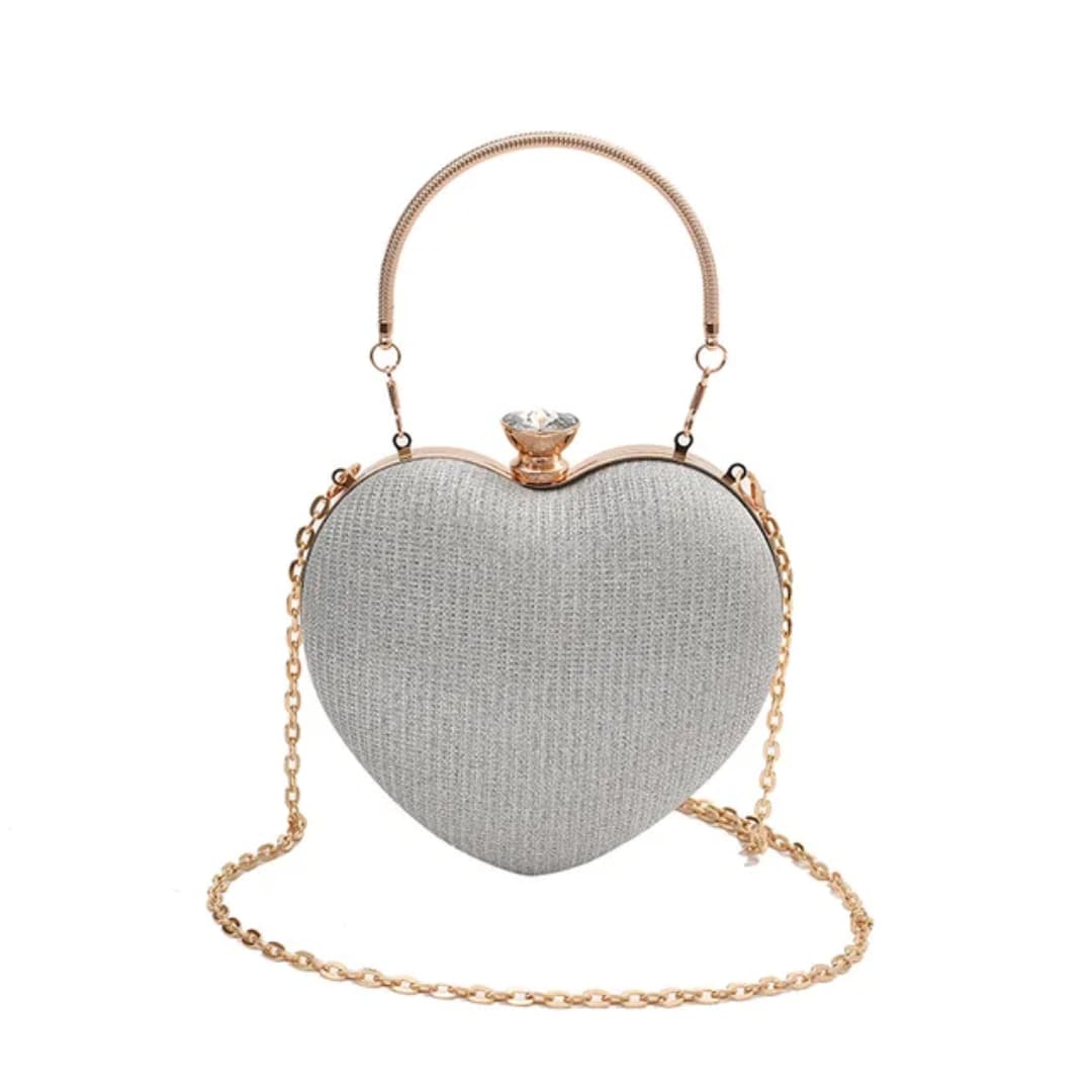 Bolso estampado de brillo