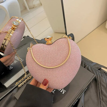 Bolso estampado de brillo