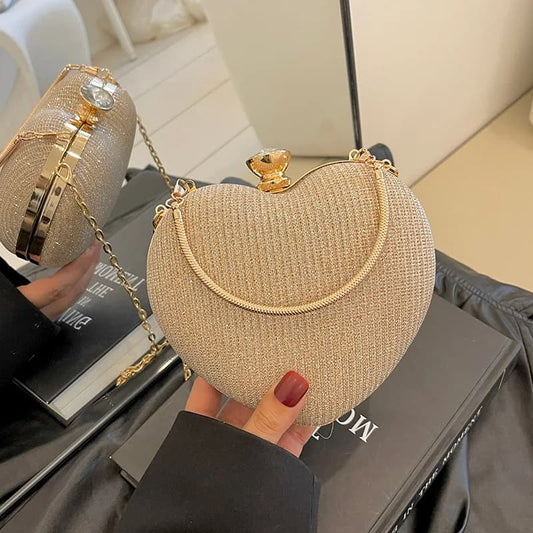 Bolso estampado de brillo